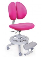 Кресло Mealux Duo-Kid Plus/розовый однотонный